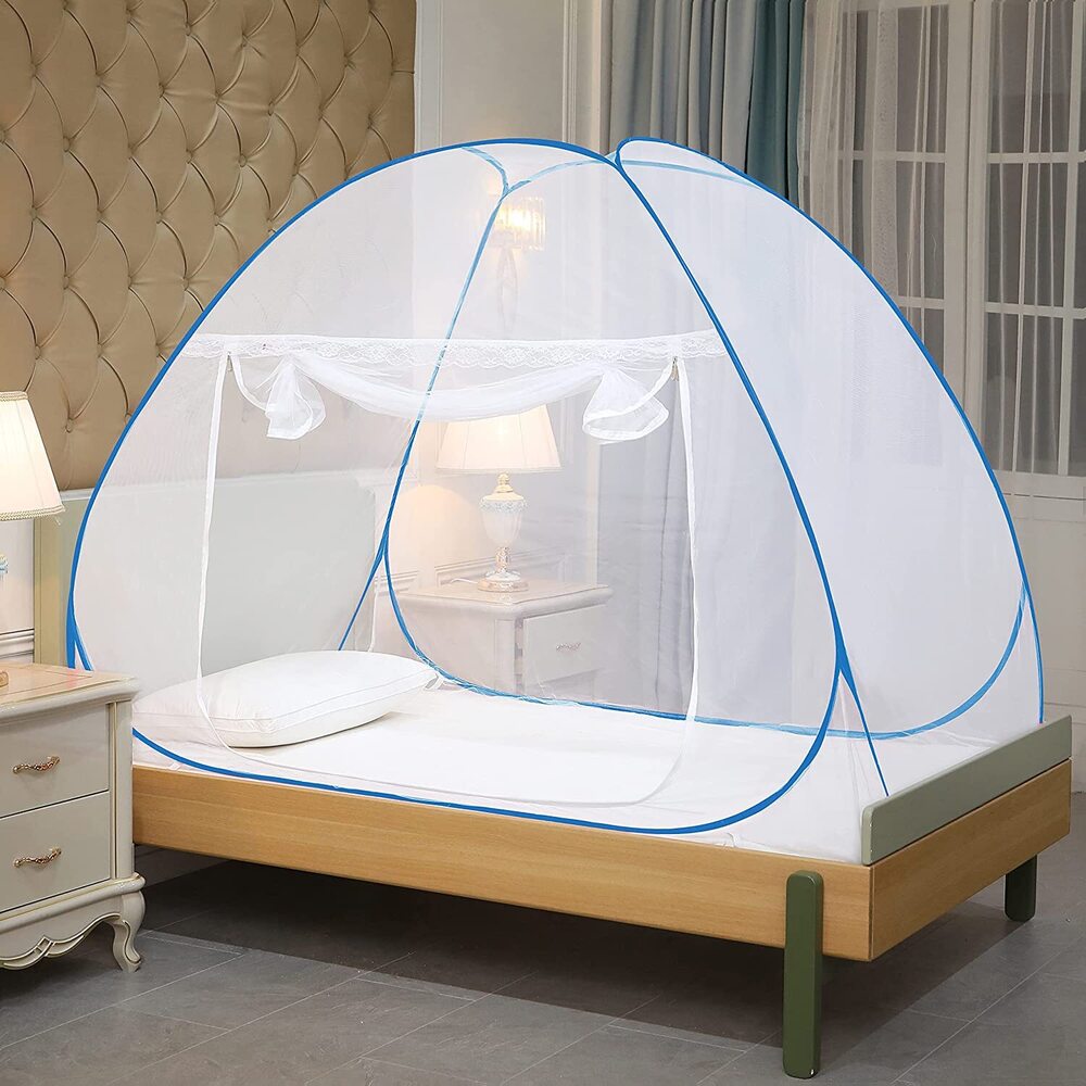 Single Bed Mosquito Net Folding - Features: Premium Quality