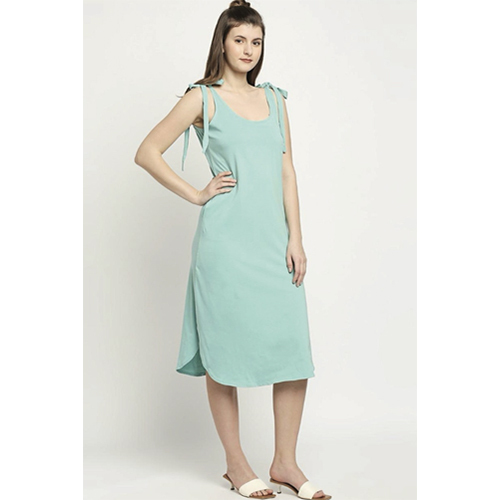 Long U Cut Dress - Ethnic Region: Indian