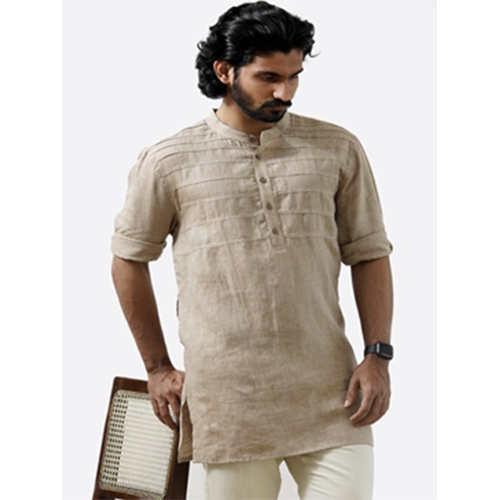 Short chinese collar kurta