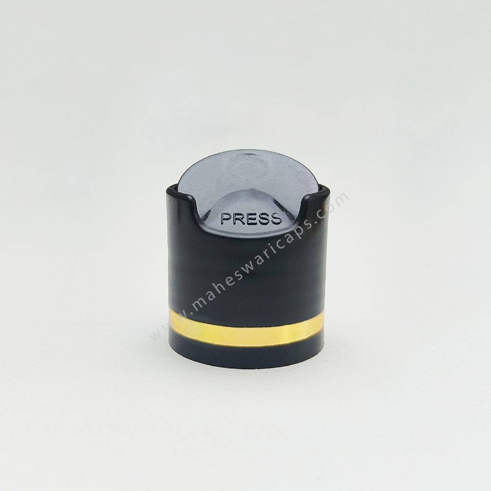 Cosmetic Press Top Cap Metallizing 24MM
