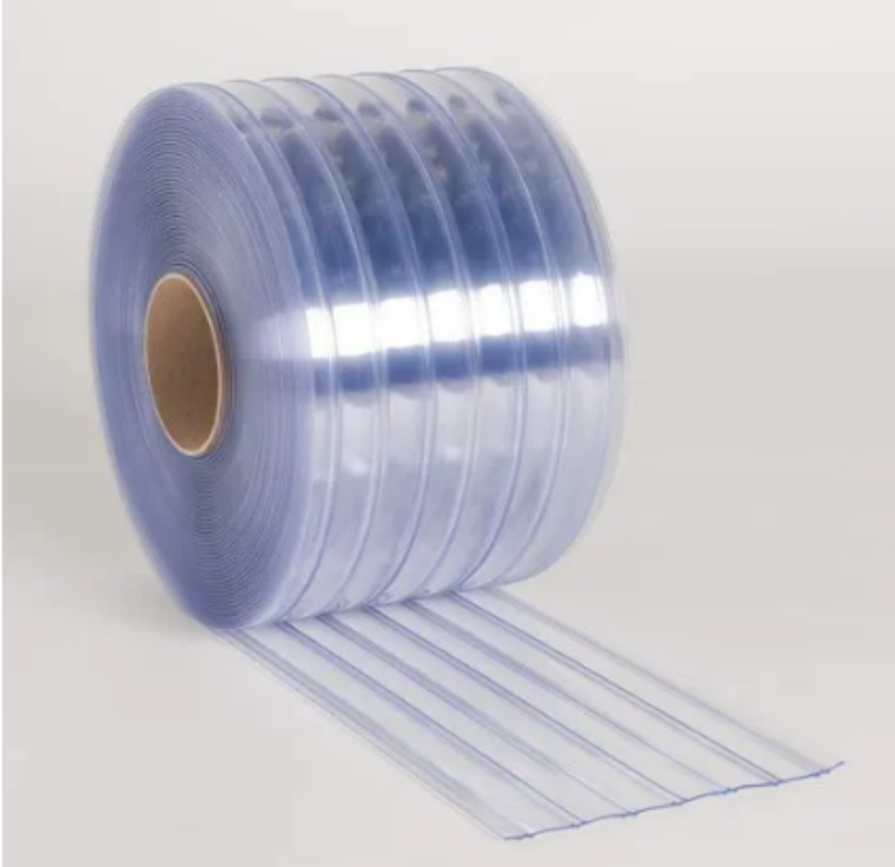 5mm Double Ribbed PVC Curtain Roll