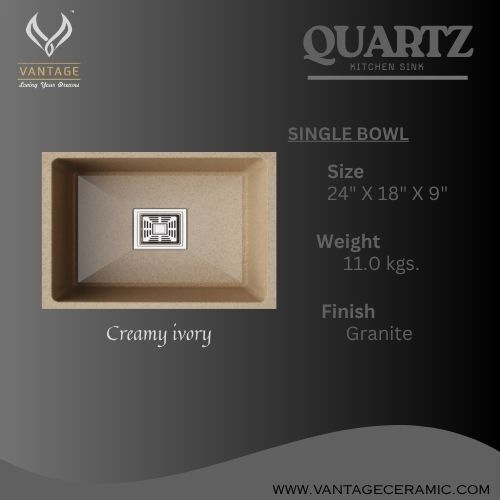 Single Bowl Quartz Sink Supplier