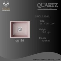 Vantage Ceramic Quartz Sink