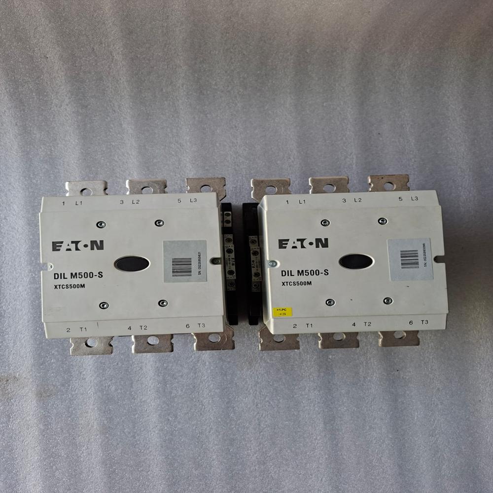 Used Eaton Moller Dilm500-S Xtcs500M Contactor Power Contactor 500 Eaton 220V Ac - Frequency: 50/60 Hertz (Hz)