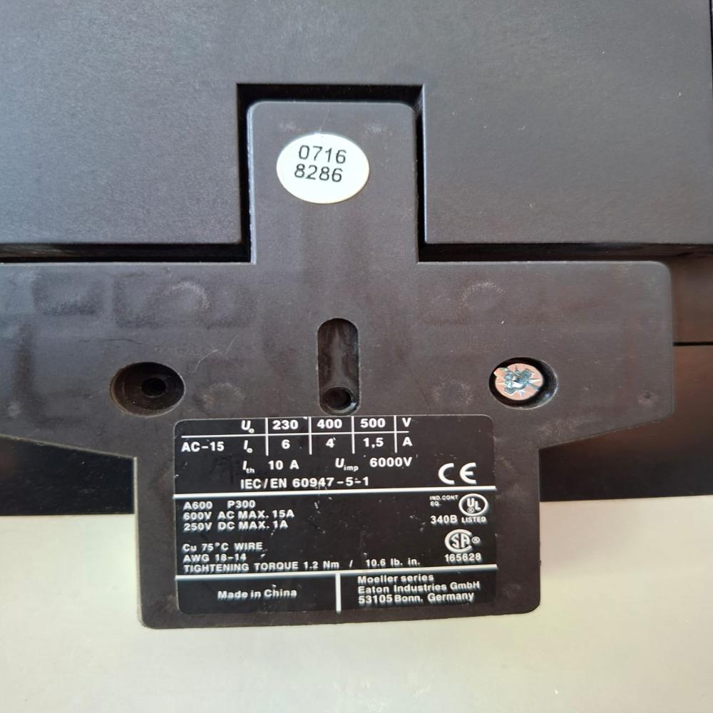 Used Eaton Moller Dilm500-s Xtcs500m Contactor Power Contactor 500 Eaton 220v Ac - Frequency: 50/60 Hertz (Hz)