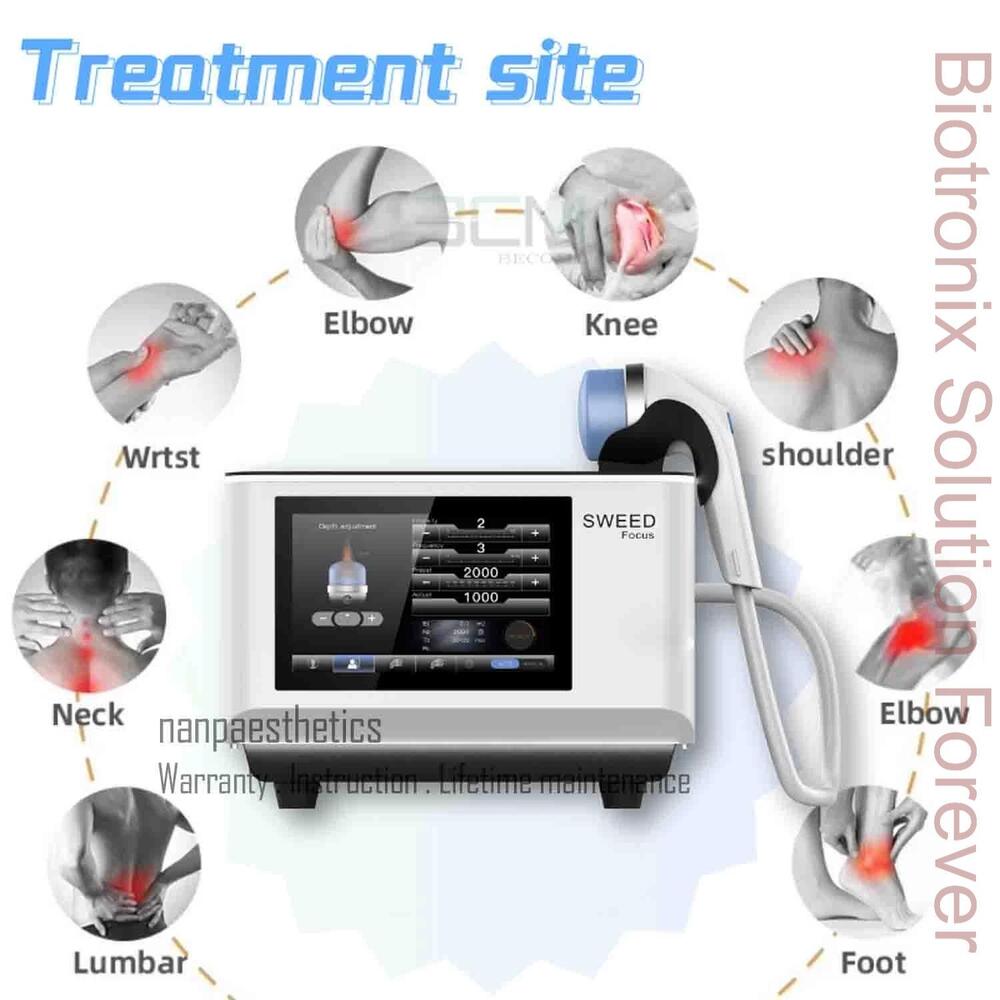 Electromagnetic Focused Shockwave Therapy Unit for Deep Tissue Healing