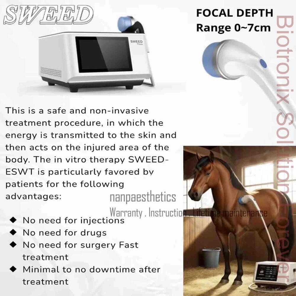 Focused Shockwave Therapy System for Sports Injury and Chronic Pain Recovery