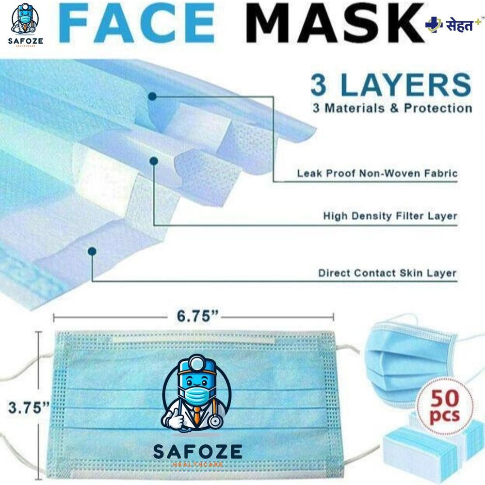 Blue 3Ply Mask