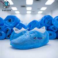 Non Woven Shoecover (2000 X 2000 Px) - Color: Blue