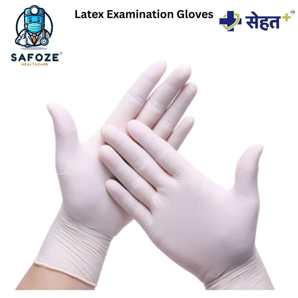 Safoze Box LATEX EXAMINATION GLOVES