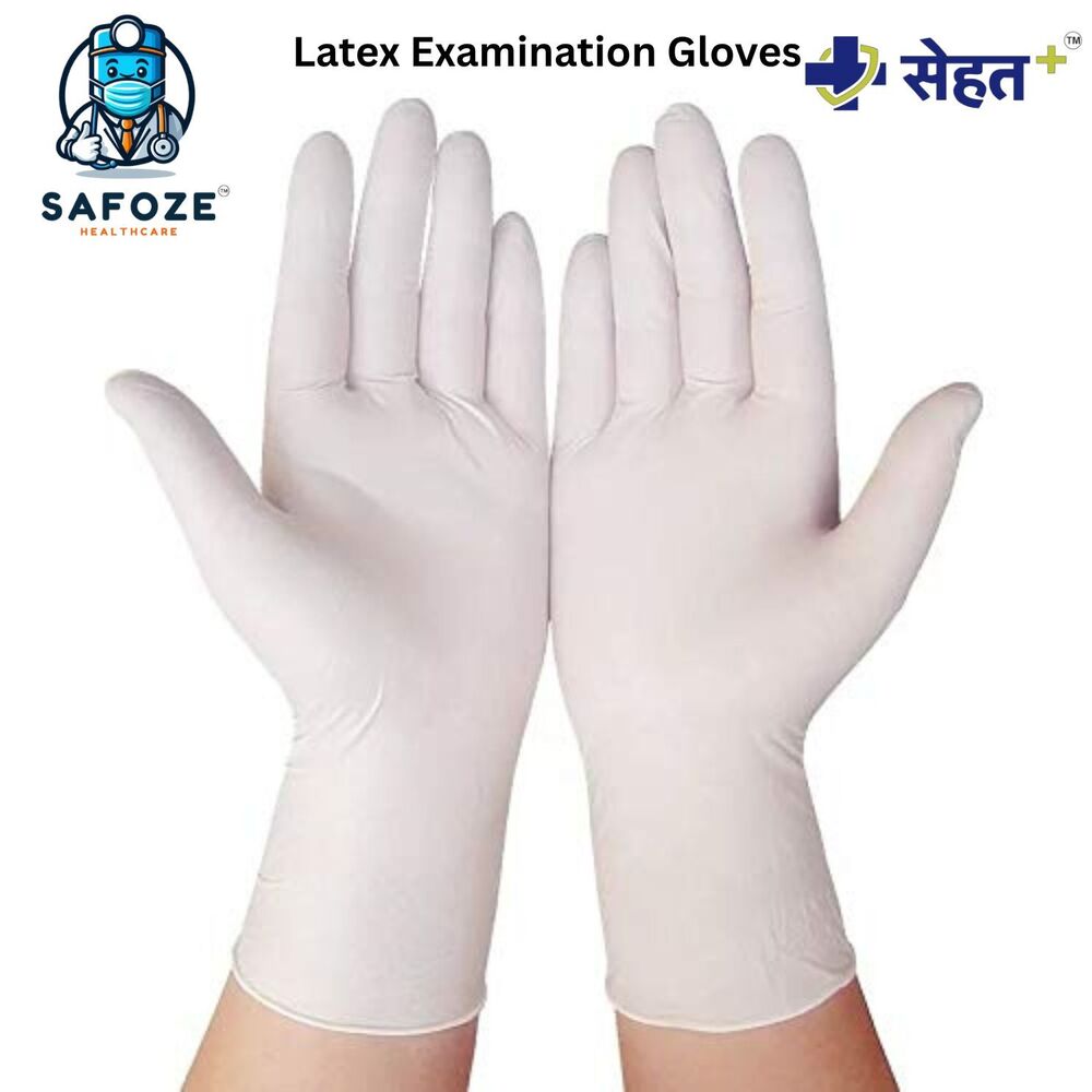 Safoze Box LATEX EXAMINATION GLOVES