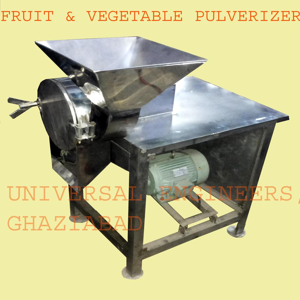 Fruit And Vegetable Pulverizer - Heavy-duty Stainless Steel Design | Efficient Chopping And Blending Capability, Easy To Clean