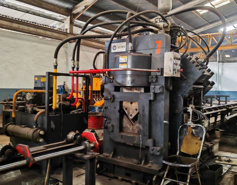 40*40*3~160*160*16mm Angle Size CNC Steel Punching Cutting Machine 3000KN Cutting Force