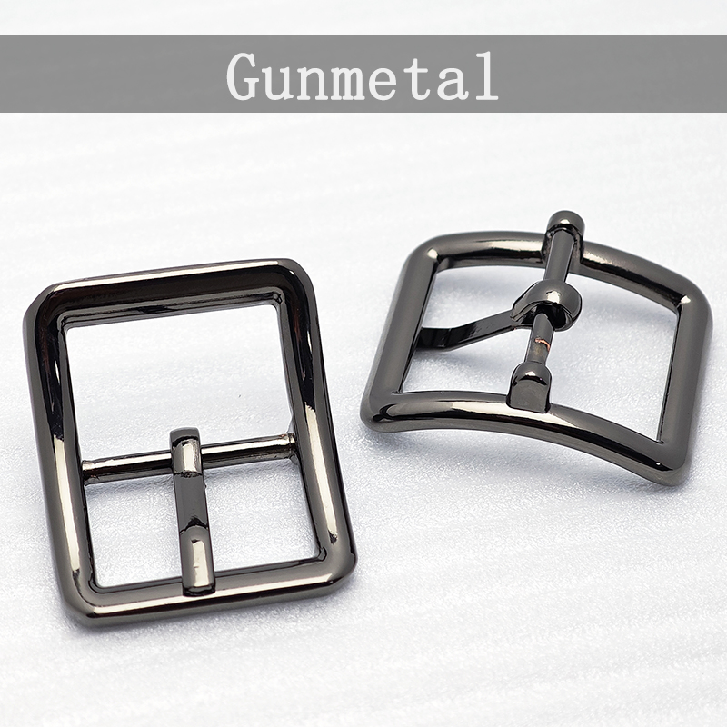 Top Quality 21/22mm Inner Width Zinc Alloy Adjustable Buckle Shiny Silver Gold Metal Pin Buckles for Handbag Webbing Straps