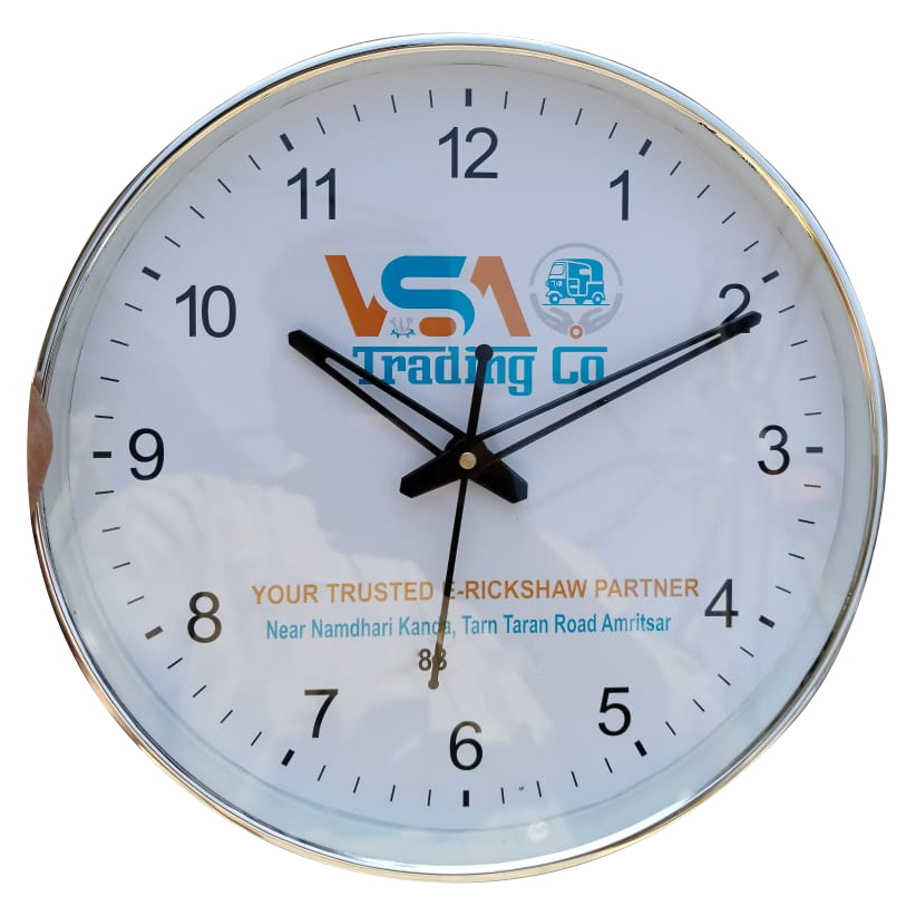Wall Lock Clock - Material: Plastic