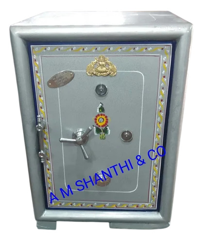 6mm Plate Double Drawer Iron safety Locker