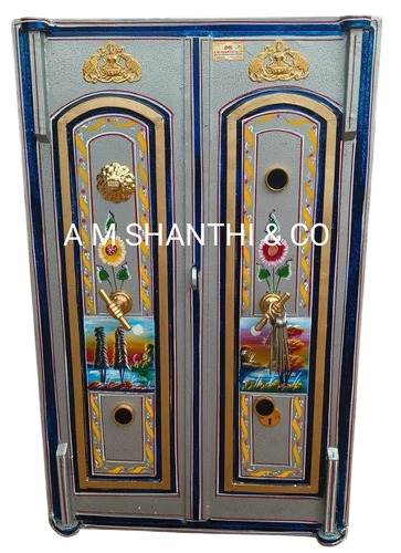 Drawer Model Double Door Iron Safety Locker - Shape: Rectangular