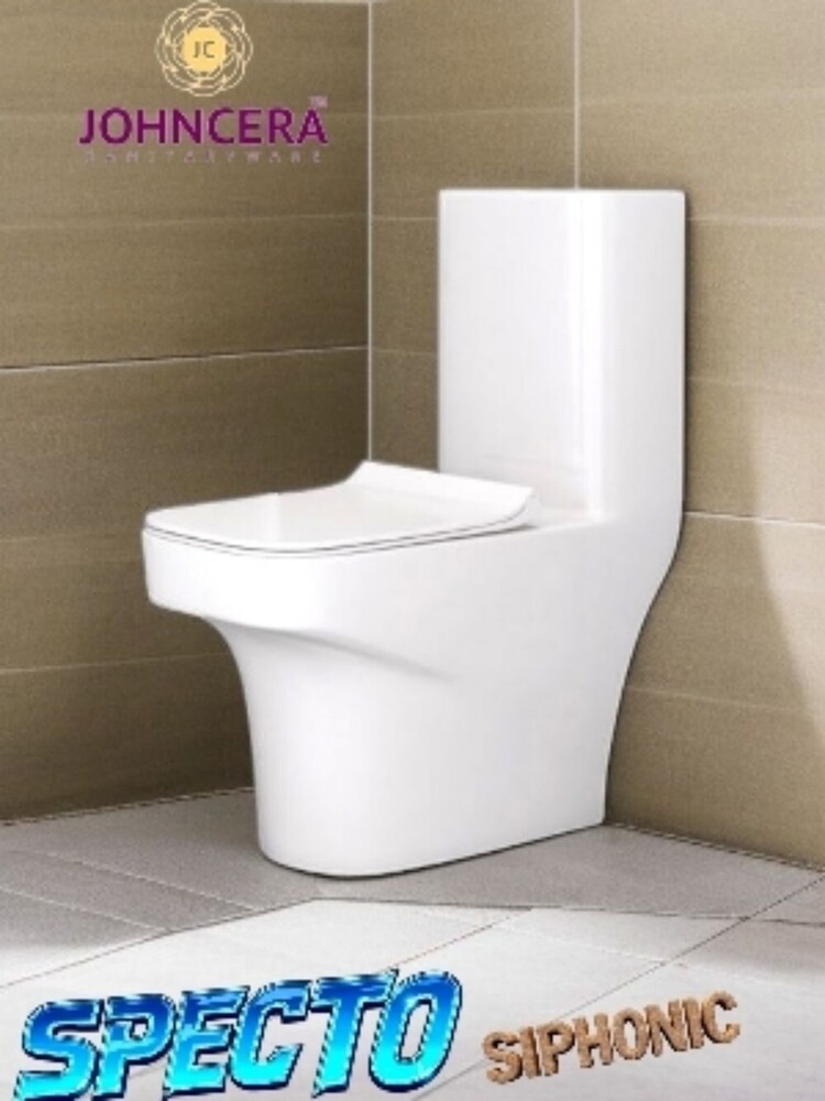One Piece Toilet - Color: Whites