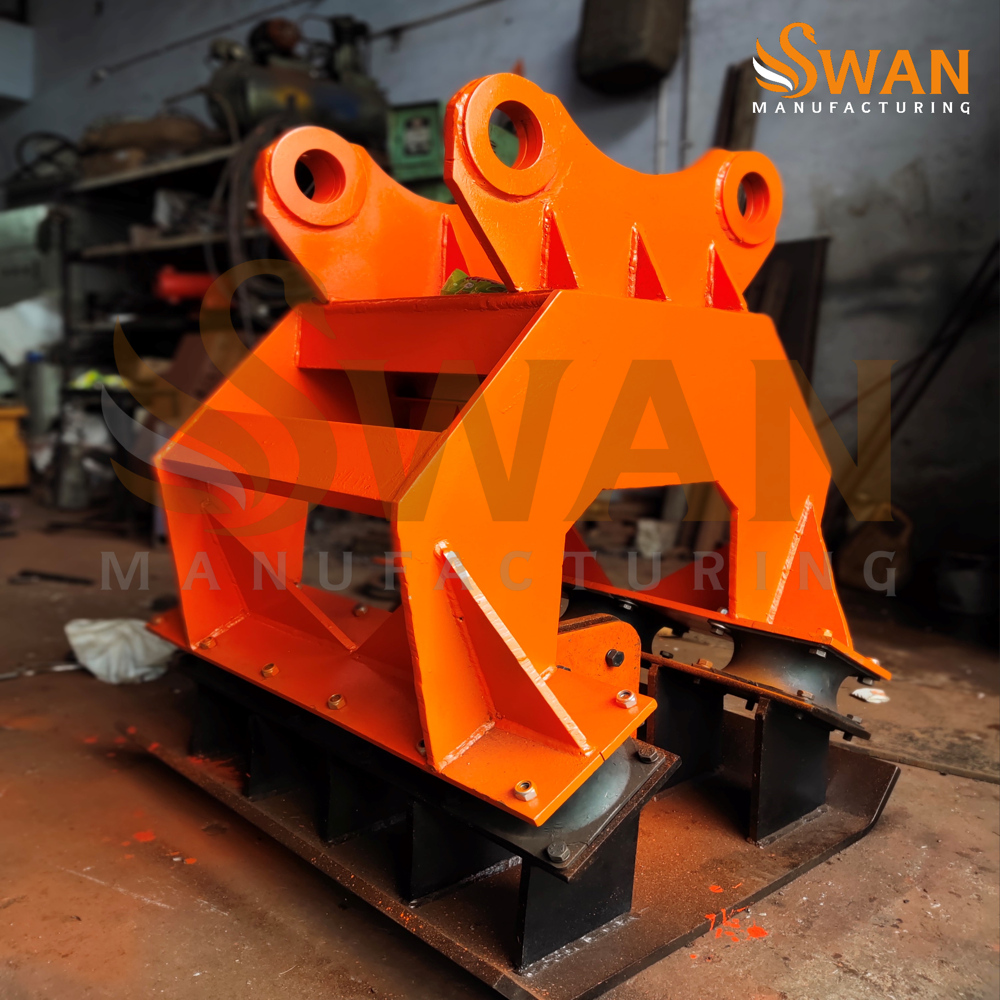 Mild Steel Plate Compactor - Color: Yellow