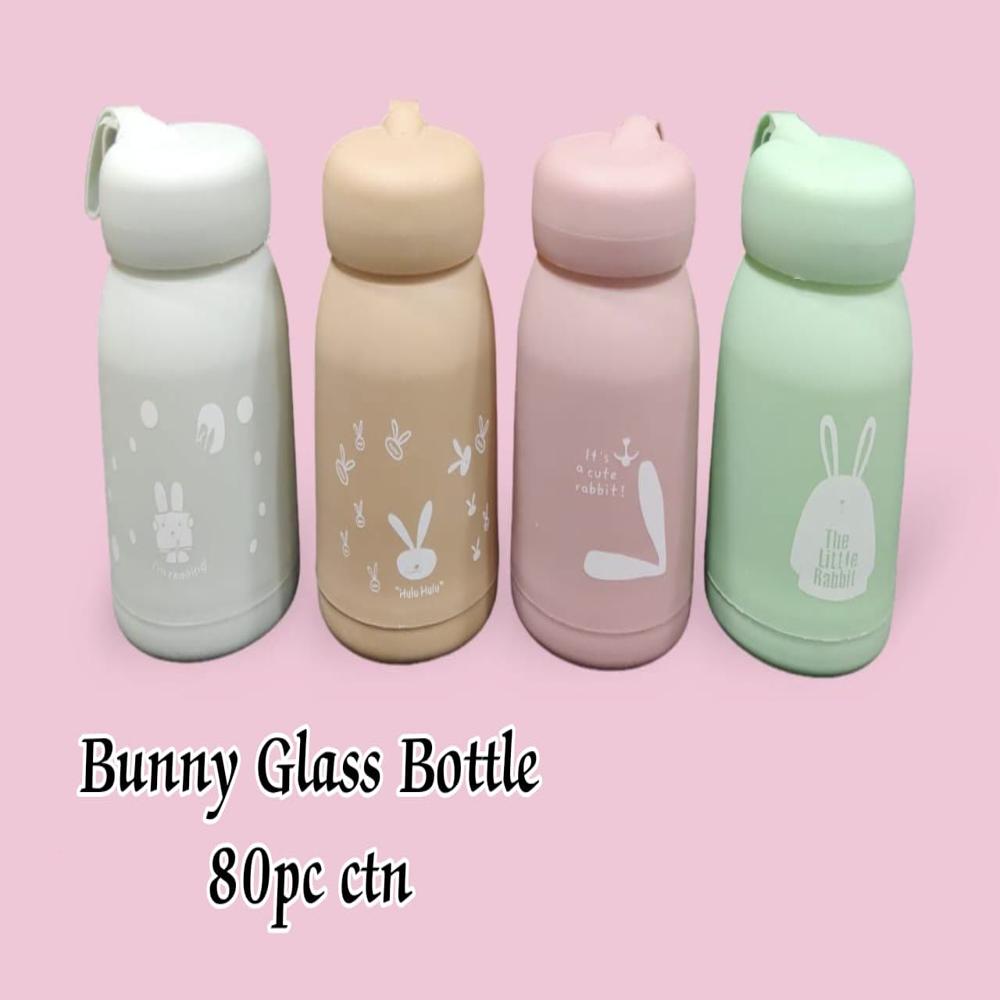 BUNNY GLASS BOTTLES