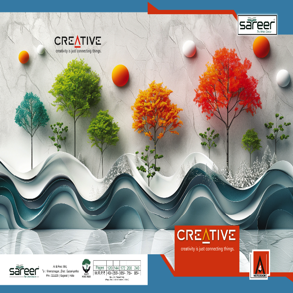 144 Pages Long Exercise Book