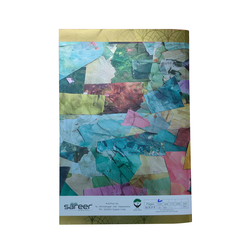 144 Pages Long Exercise Book