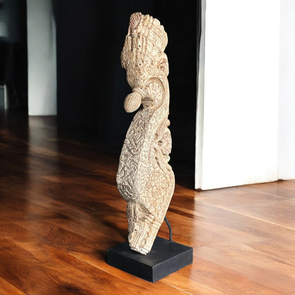 vintage wooden decorative bracket