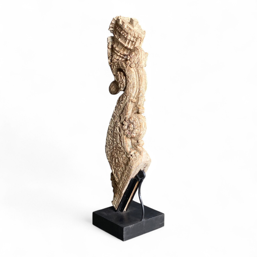 vintage wooden decorative bracket