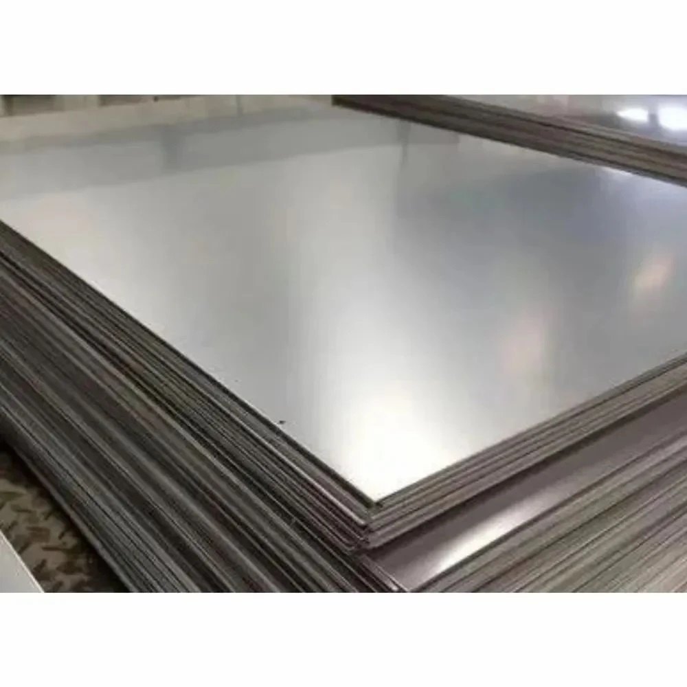 Hastelloy Sheet - Standard Size Rectangle | Silver Color, Powder Coated Finish, Industrial Usage