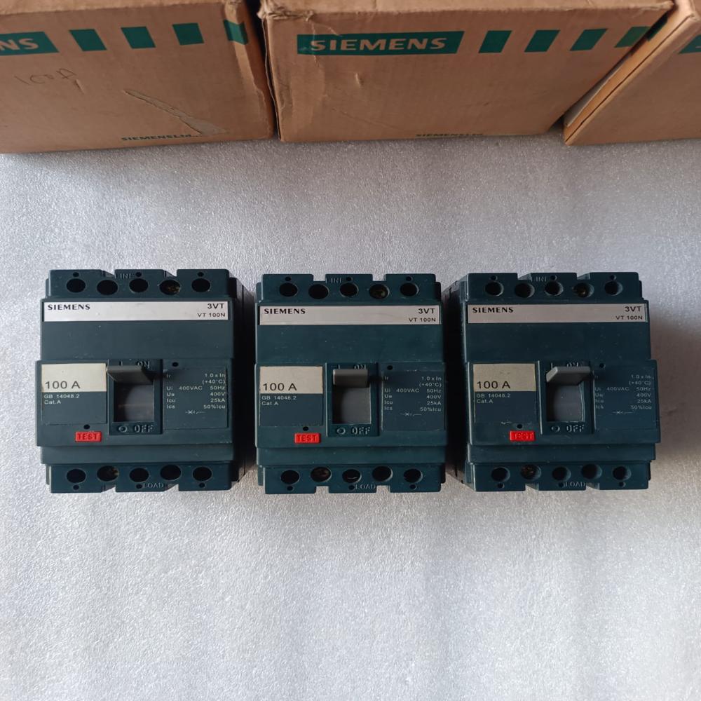 New Siemens 3vt Vt100n 100amp Mccb 3wt9883-4aa38 100a Mccb - Frequency: 50/60 Hertz (Hz)