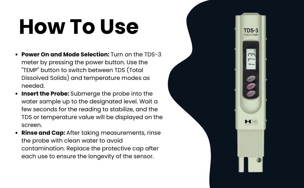 Hm Tds-3 Meter - Color: Multiple