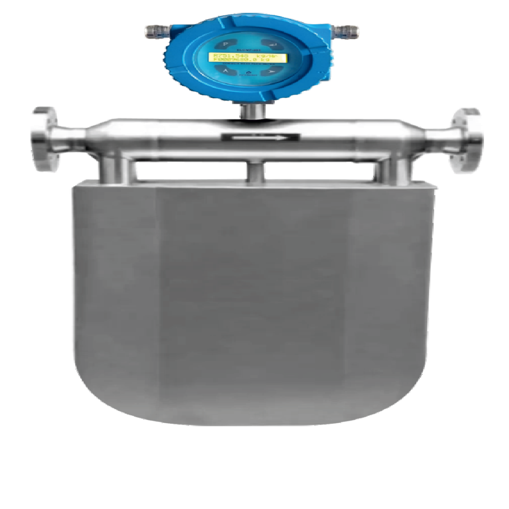 Elcmf 200 Coriolis Mass Flow Meter - Color: Silver