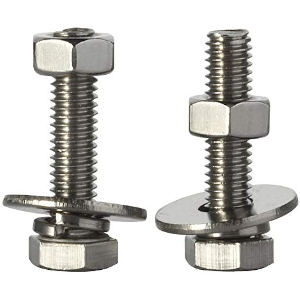 Hastelloy C22 Nut And Bolt - Carbon Steel, Various Sizes, Silver Color | Galvanized, Superior Corrosion Resistance, Ideal For Industrial Applications