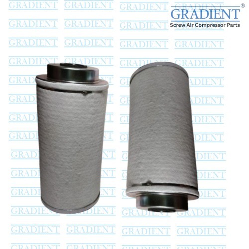 Atlas Copco Oil Separator - Color: Silver And White