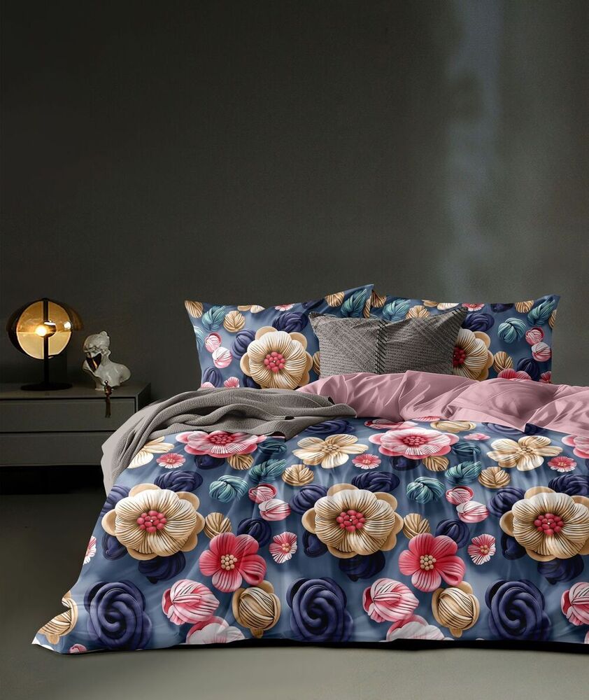 King Size 7d Bedsheets - Color: Multicolor