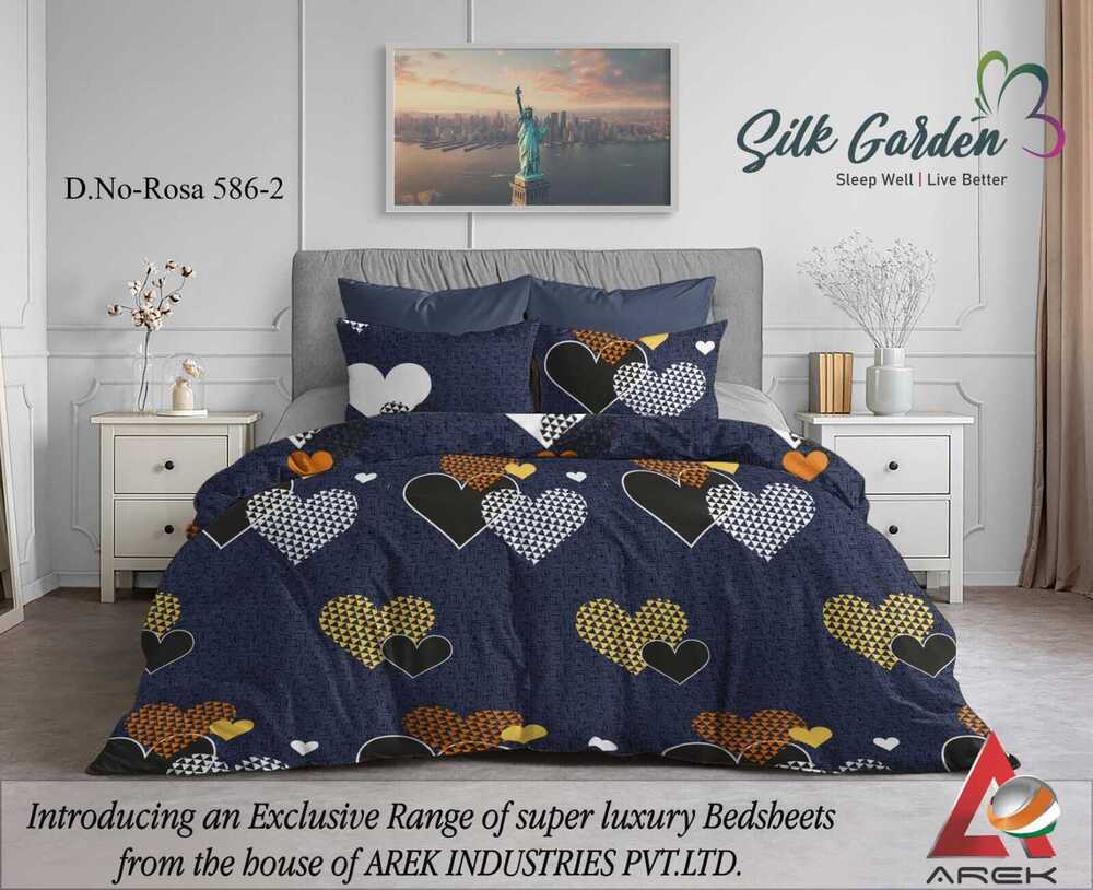 3d bedsheets  Swati 60x90 pair 2 pc