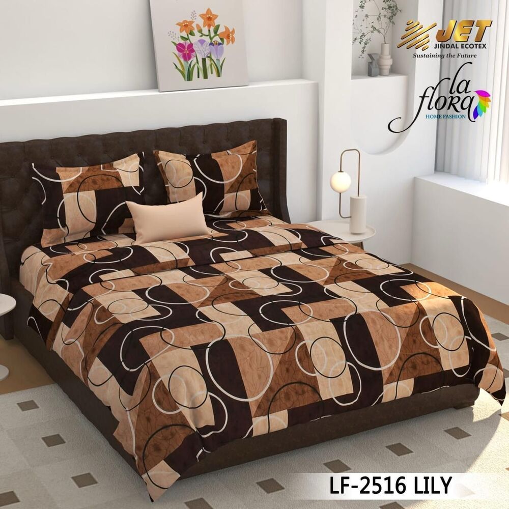 3d Bedsheets  Swati 60x90 Pair 2 Pc - Color: Multicolor