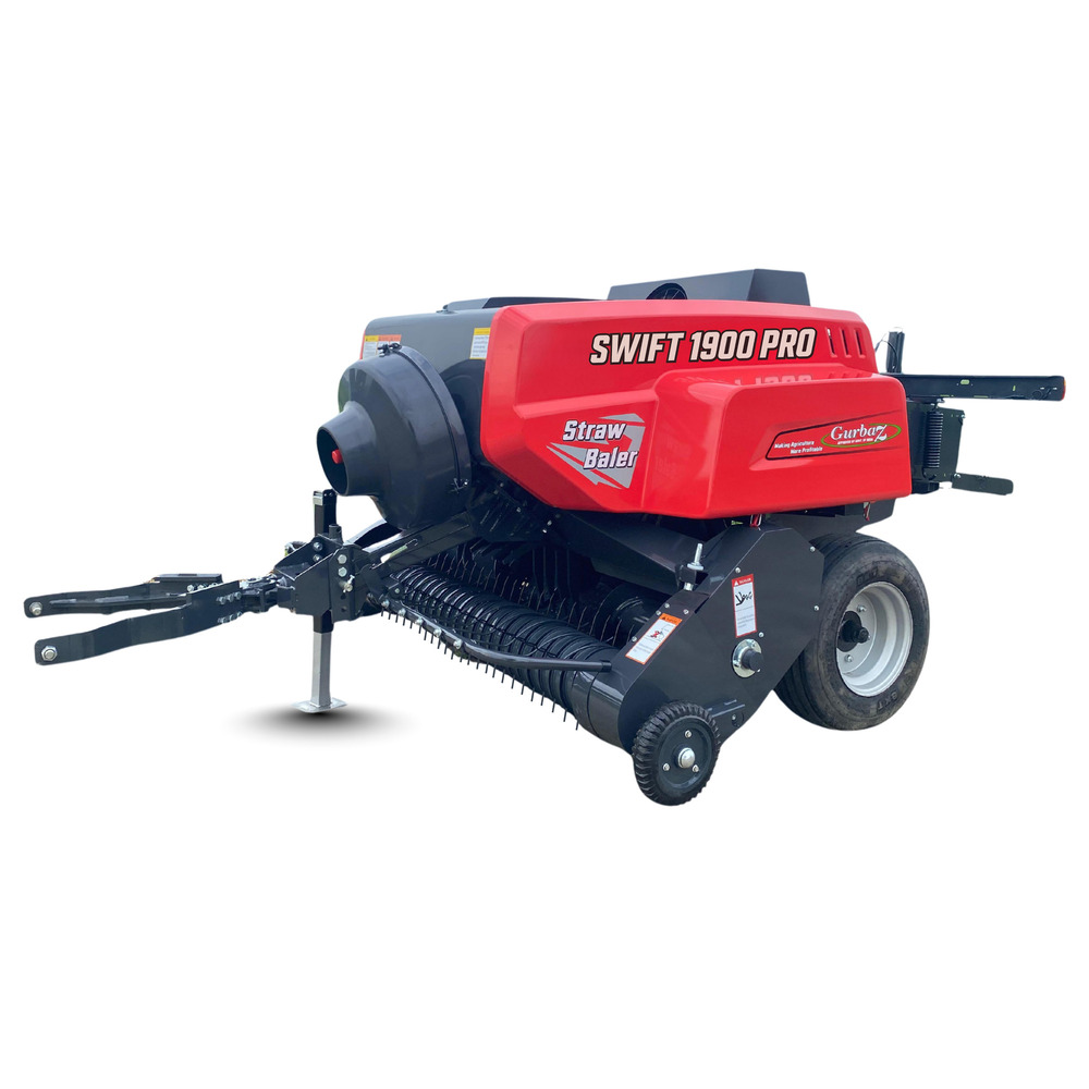 Straw Baler - Color: Red & Black