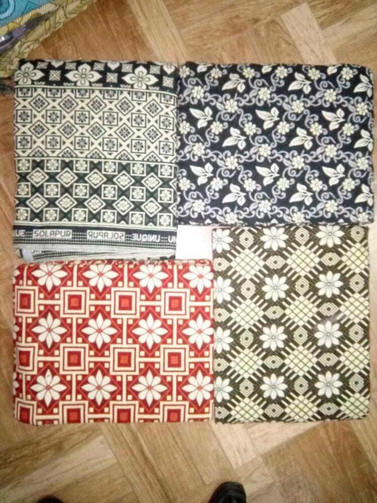 Unique 90X108 Solapur Chaddar - Color: Multicolor