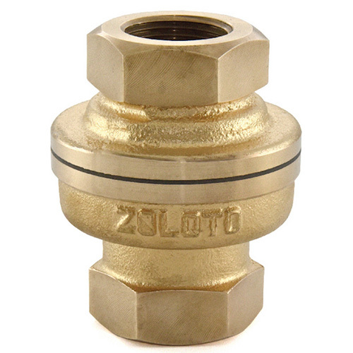 1045 Bronze Vertical Lift Check Valve-Screwed