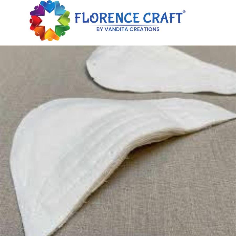 Shoulder Pad Felt - Color: White