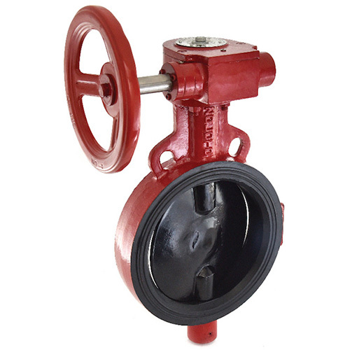 1078H Butterfly Valve Wafer Type PN 2.5 With SG Iron Disc-Gear Operated