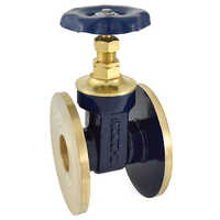 1036 Bronze Gate Valve-flanged - Color: Golden