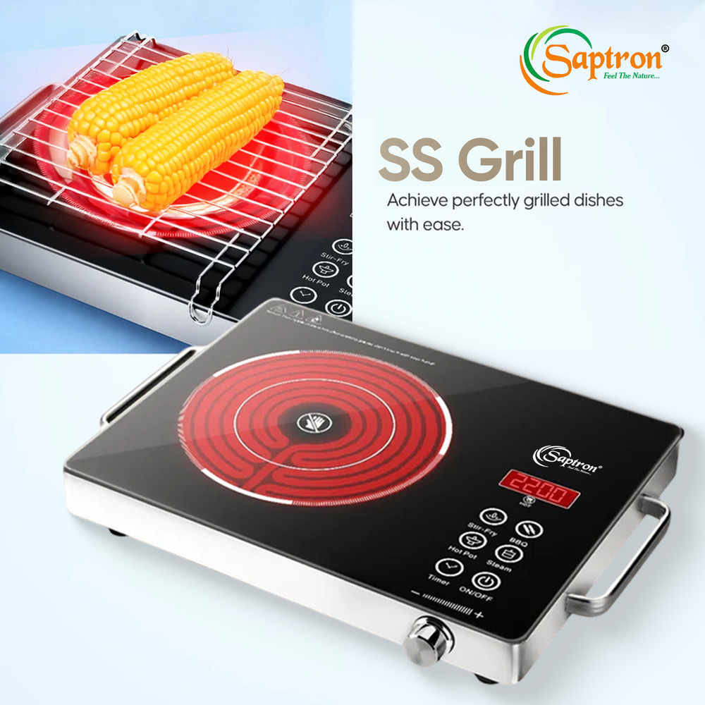 Infrared Cooktop With Grill - Features: Good Quality
