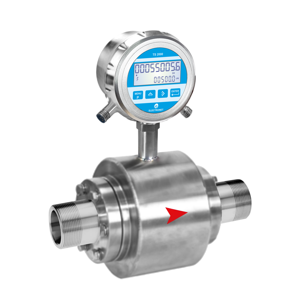 Ts2000-cp Electromagnetic Flow Meter - Switch - Color: Silver