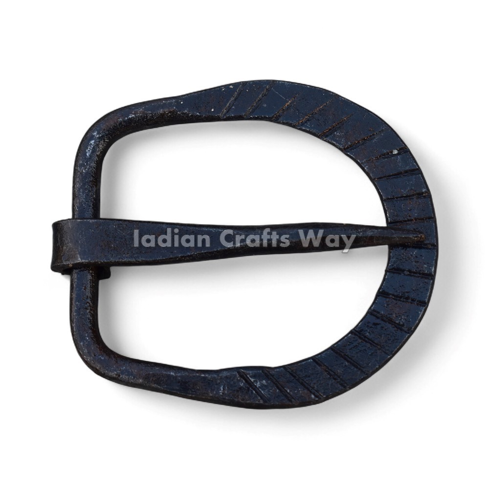 Hand Forged Medieval Mini Belt Buckle