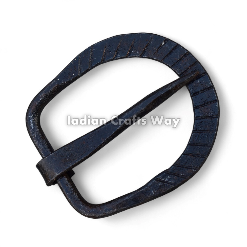 Hand Forged Medieval Mini Belt Buckle