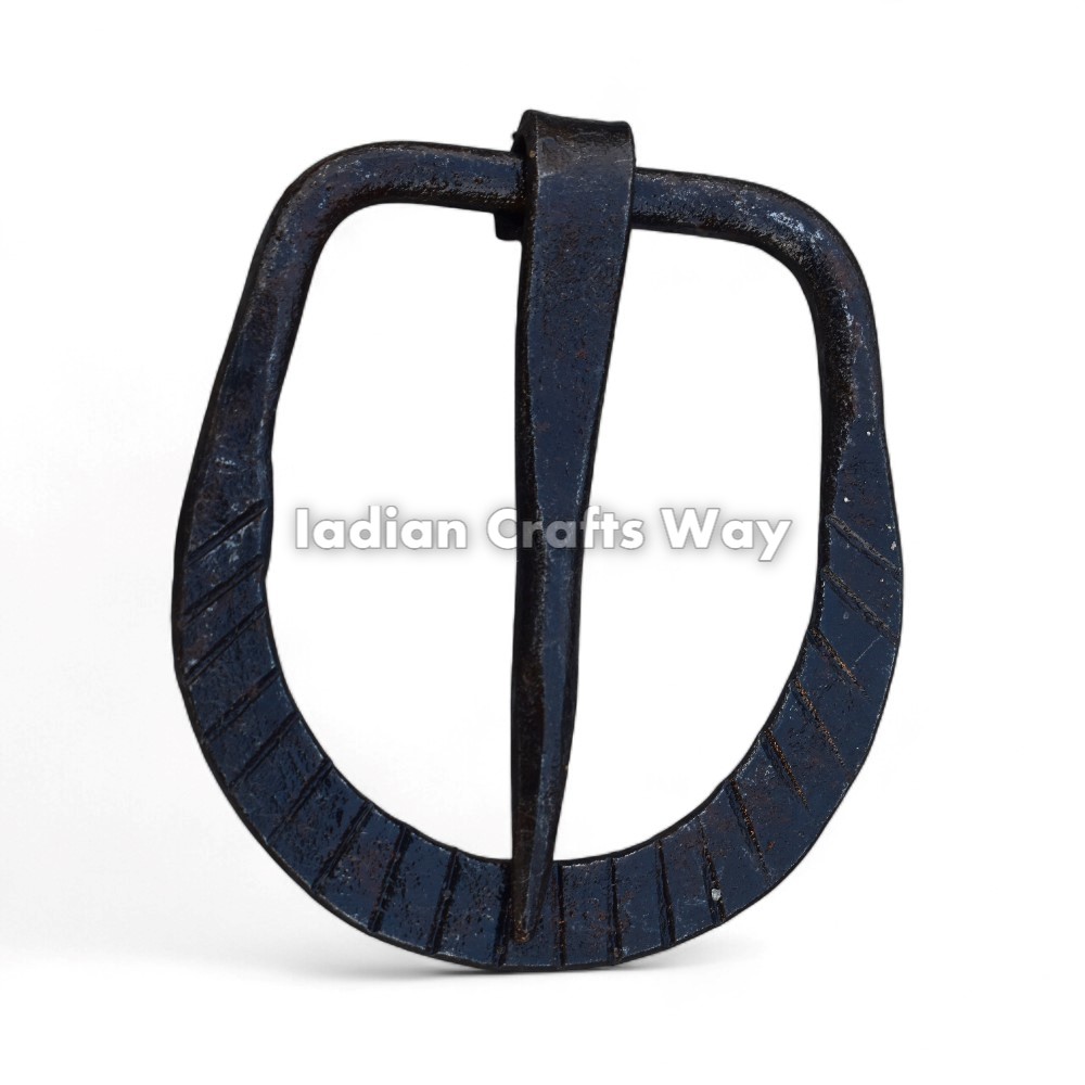 Hand Forged Medieval Mini Belt Buckle
