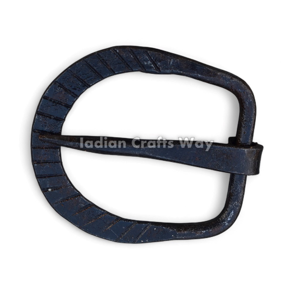 Hand Forged Medieval Mini Belt Buckle