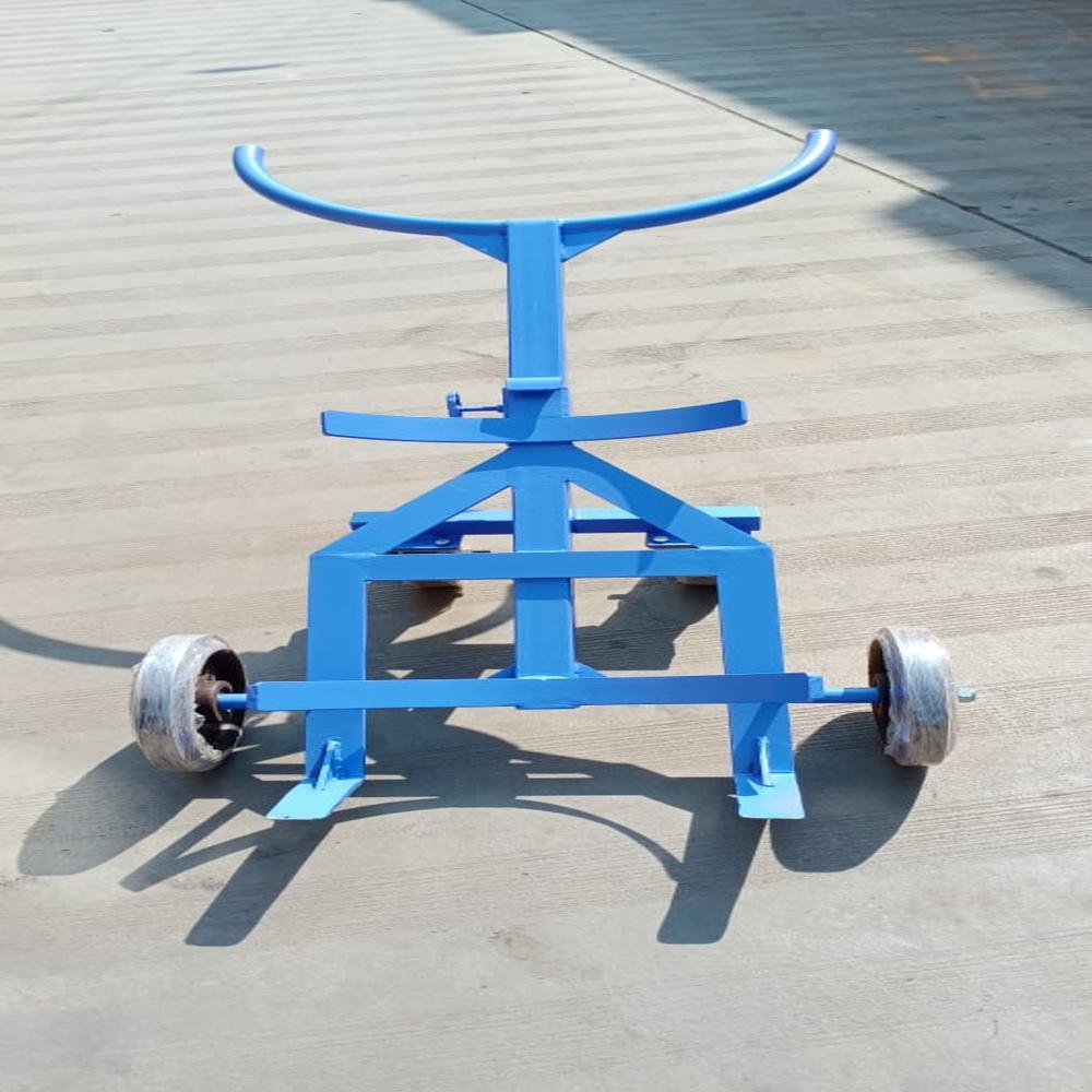 300kg Mild Steel Drum Lifter Trolley - Application: Luggage Handling